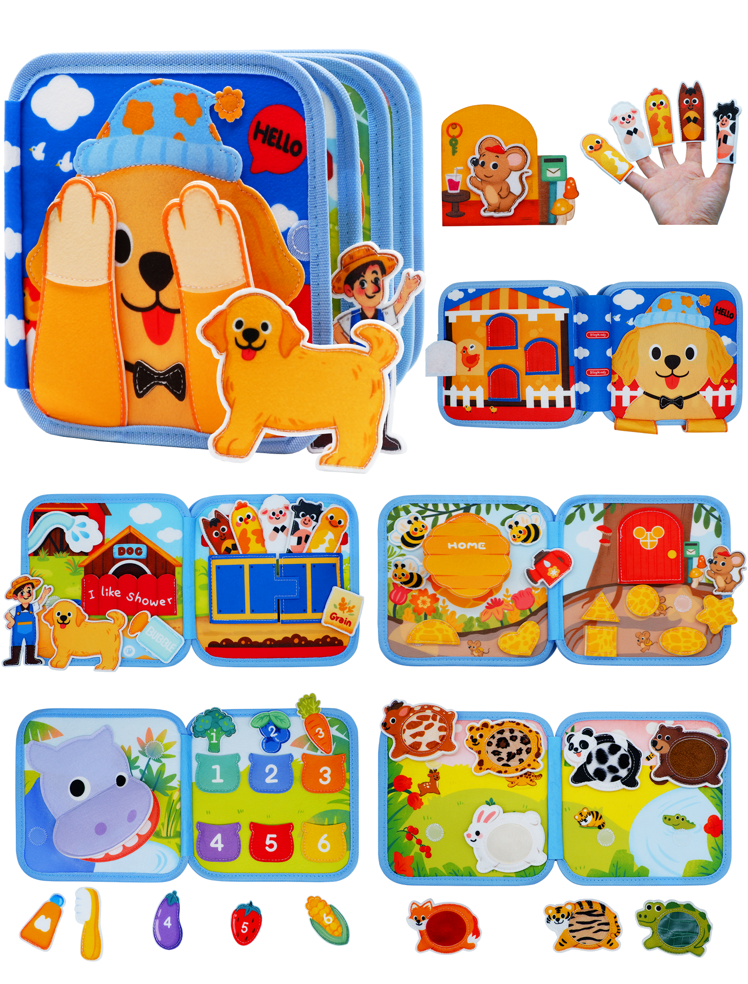 PUPPY BUSY BOOK