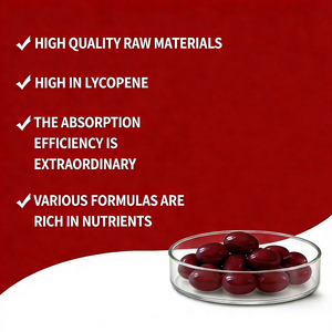 อาหารเสริมเสริมภูมิคุ้มกันสำหรับวัยรุ่น ไลโคปีนแบบซอฟเจล ปราศจากกลูเตน ธรรมชาติ จำหน่ายส่งจำนวนมาก - Product Image 2