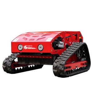 High-Horsepower 173cc 4-Stroke All-Terrain Crawler Lawn Mower Industrial Cutting Remote Control for Orchard Weeding - Product Image 5