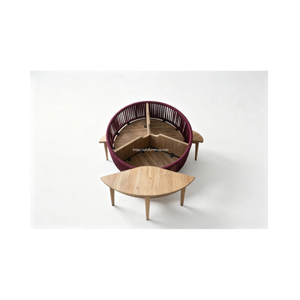 La elegante mesa de centro Alula presenta una superficie elegante y un diseño robusto, lo que la convierte en perfecta para exhibir tu decoración favorita. - Product Image 6