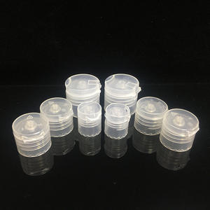 ฝาขวดพลาสติกใสสีขาวสีดำ24/410ฝาปิดด้านบนสำหรับขวดแชมพูโลชั่น - Product Image 1