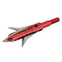 OEM 6 pièces 85 grains en acier inoxydable et aluminium rouge, pointe de flèche mécanique à 2 lames de haute qualité pour la chasse