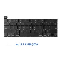 Claviers d'ordinateur portable US FR GR IT SP AR RU UK pour Macbook A2289 2020 ans 13.3 pouces A2289 clavier d'ordinateur portable