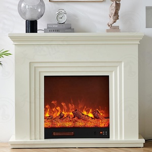 Cheminée électrique encastrée de luxe, design intégré sans joint, scène de combustion réaliste pour la rénovation personnalisée de la maison - Product Image 4