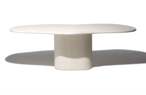 Tavolo da Pranzo Moderno in Legno Irregolare a Forma di Nuvola, Verniciato con 3 Strati di Primer + Lacca + Finitura - Product Image 5