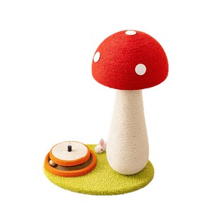 Rascador para gatos con forma de hongo, rascador de sisal para gatos, árbol para gatos resistente al desgaste y que no se desprende, rascador para gatos - Product Image 3