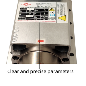 Máy khắc <span class=keywords><strong>CNC</strong></span> hình vuông làm mát bằng không khí LZ2.2kw, tốc độ cao/thấp, trục chính khoan/phay 2.2kw, tình trạng mới, động cơ trục chính có bạc đạn - Product Image 5