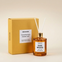 Nomigi Luxus Oud-Holz Raumduft-Diffusor Kerzen-Geschenkset Natürliches Ätherisches Öl Elegant Langanhaltend Ungiftig Heim-Aromatherapie