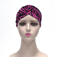 Sombrero Étnico con Estampado de Leopardo, Turbante Árabe para Hombre y Mujer, con Diseño de Flor de Cachemira y Patrón de Cebra