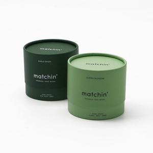 Envase de Cartón Biodegradable para Matcha en Polvo, con Diseño Personalizado Impreso Digitalmente, Económico - Product Image 6