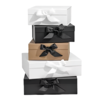 Emballage de boîte magnétique rigide en papier de carton recyclable de taille personnalisée boîte cadeau magnétique pliable de luxe avec couvercle magnétique