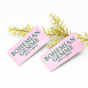 Accesorios de procesamiento de prendas de vestir de marca Parches Etiquetas de ropa personalizadas - Product Image 2