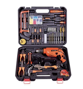 Venta al por mayor de fábrica, taladro eléctrico de litio, Kit de reparación de electricista, juego multifunción de herramientas eléctricas, juego combinado de herramientas eléctricas - Product Image 2