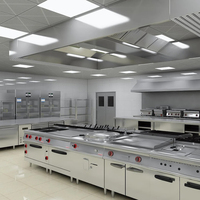 Fournitures de cuisine pour restaurant OEM/ODM personnalisées Zhonghui Zh8866 2025 – Meuble de rangement commercial finition mate brossée avec pieds réglables en hauteur