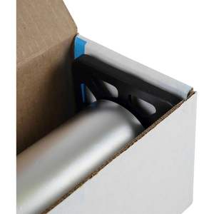 Rollo Estándar de Papel de Aluminio Desechable Boardwalk 7112, Extra Grueso, 1000' de Largo x 12" de Ancho x 16 Micras de Grosor - Product Image 1