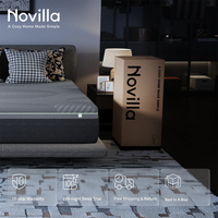 OEM/ODM Vollgrößen-Matratze Gel-Memory-Foam-Matratze Umweltfreundlich Weich Atmungsaktiv Mittelfest Schlafzimmer für Hotelbereich