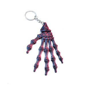 Porte-clés fantaisie en forme de main articulée imprimée en 3D - Breloque de sac en forme de main - Product Image 1