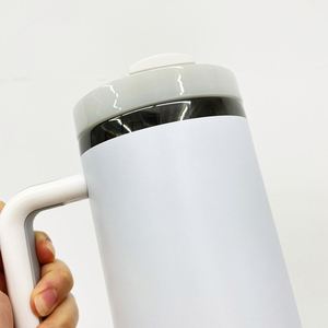 Thermos Coffee 2025 <b>Hot</b> and Cold 40 oz Mugs with Handle Stainless Steel Laser Engraving Black Plated 40oz Tumbler for Halloween - Product Image 4