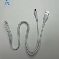 Toda la venta de fábrica personalizar precio bajo micro USB transferencia de datos cable de carga cable para teléfono tableta computadora PC
