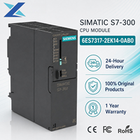 Siemens 6ES7317-2EK14-0AB0 S7-300 CPU317-2 PN/DP PROFINET CPU PLC Unité centrale de traitement pour contrôleur d'automatisation industrielle