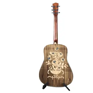 卸売 38インチ木製フォークアコースティックギター-マスターリングサウンドカラーDバレルアコースティックギターフォークギターウッドカラー38/40/41インチフォークギター