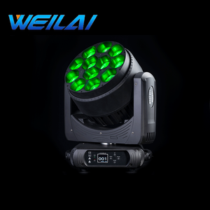 มืออาชีพเสียง12X40w 4 In <span class=keywords><strong>1</strong></span> Rgbw นำซูมย้ายหัวล้างไฟ Dmx512 - Product Image 1