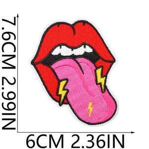 Punk Style Iron on Embroidery Rock <b>Band</b> Skull Music Note Patch for Clothing Bag Jeans Decoration - Product Image 3