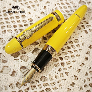 Bolígrafo de metal resistente Jinhao 159 con convertidor de tinta de recarga para firmas comerciales y pluma estilográfica de caligrafía - Product Image 3