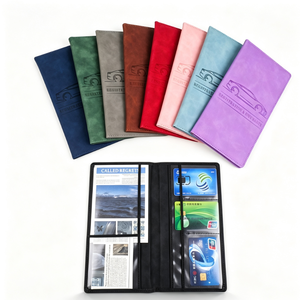 Gran Venta <span class=keywords><strong>de</strong></span> billetera personalizada informal a la moda, <span class=keywords><strong>seguro</strong></span> <span class=keywords><strong>de</strong></span> coche y tarjetero <span class=keywords><strong>de</strong></span> registro, fundas <span class=keywords><strong>de</strong></span> monedero <span class=keywords><strong>de</strong></span> cuero para hombres y mujeres - Product Image 1