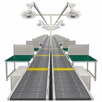 Système de convoyeur à plaques pour la production automobile et le transfert de matériaux, convoyeur à lames