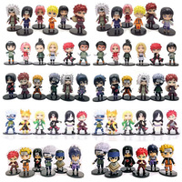 12 Stijlen Goedkope Groothandel Anime Figuur Narutos Actiefiguren Kleine Figuur Set