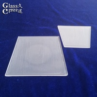 Lentille en verre diffuseur prismatique - Redirection de la lumière économe en énergie pour l'éclairage de bureaux et industriel