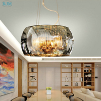 Lampe suspendue en verre à la forme d'un verre, design créatif moderne, produit de luxe, luminaire décoratif d'intérieur, nouveau modèle, idéal pour une chambre à coucher
