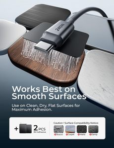 Câble magnétique USB-C LISEN 240W en silicone, <span class=keywords><strong>cordon</strong></span> de charge rapide renforcé et durable pour mobile, <span class=keywords><strong>iPhone</strong></span> 17, tablette, MacBook, ordinateur portable - Product Image 4