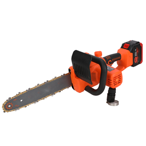 Motosierra Eléctrica Inalámbrica Recargable con Batería de Litio y Motor sin Escobillas, <span class=keywords><strong>Sierra</strong></span> de Mano <span class=keywords><strong>Pequeña</strong></span> para Uso Doméstico, Tala y Corte de Madera al Aire Libre - Product Image 4