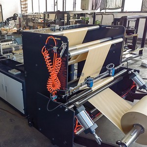 Máquina Automática de Alta Velocidad para Fabricación de Bolsas con Sellado Central, Máquina para Envasado de Alimentos y Snacks, <span class=keywords><strong>Material</strong></span> PE BOPP, Máquina para Hacer Bolsas con Sellado Central - Product Image 2