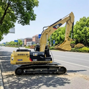 รถขุดมือสอง CAT 329D2 ขนาด 29 ตัน แบบตีนตะขาบ ระบบไฮดรอลิก พร้อมหัวเจาะ ขาย - Product Image 1