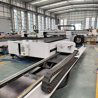 Machine de découpe laser haute efficacité Hoysook 3000W, tube et plaque intégrés, machine de découpe laser à fibre CNC 3015-3KW