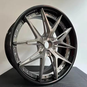 Jantes forgées en deux parties concaves de 21, 20, 22, 24 pouces, polies, 5x120, 5x112, 5x114.3, adaptées aux voitures de course BMW M2 <span class=keywords><strong>F80</strong></span> F82 F90 F92 M8 <span class=keywords><strong>Ferrari</strong></span> - Product Image 1