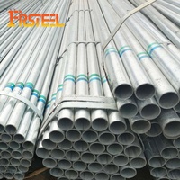 S235JR ST37 Sıcak Daldırma Galvanizli Kaynaklı Çelik Boru Dış Çap 21.3 33.4 48.3mm Fiyatları