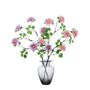 Fleurs artificielles INS Lotus Dew <span class=keywords><strong>Hibiscus</strong></span> pour la décoration de la maison, bouquets de mariage, murs de fleurs roses, décorations extérieures pour hôtels - Product Image 5