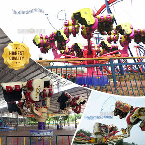 Professionnel Intérieur Extérieur En Fiber De Verre En Métal Tempête Griffe Ride Carnaval Amusement Ride - Product Image 3