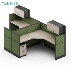 Modern MDF Material Custom Color Office Workstation Furniture Soundproof Insulator Cubicle Desk Home Office Partition Wall - Product Image 6