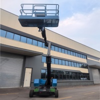 Plateforme de travail en hauteur télescopique à flèche articulée électrique de 8 à 22 mètres de haut
