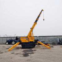 Mini-grue araignée de 8 tonnes avec accessoires personnalisés, directement de l'usine pour les acheteurs en gros et les commandes en vrac