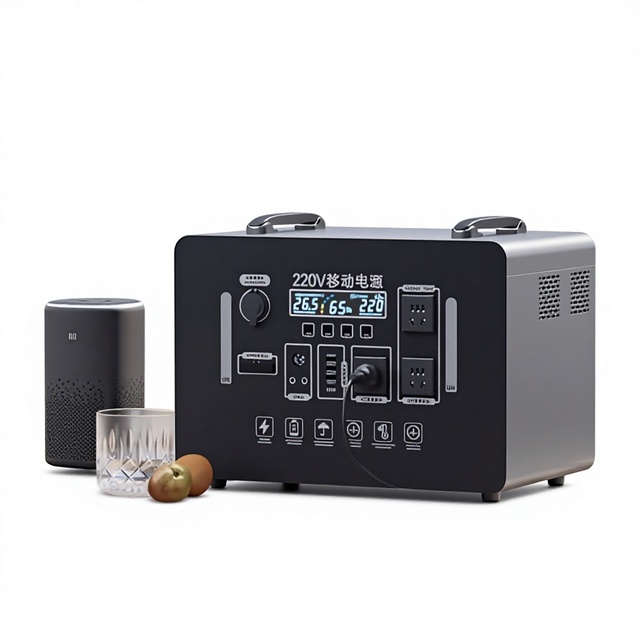 Outdoor Solar Energy Storage Mobile Power Supply  High Power Portable Outdoor Energy Storage Power Station for Home