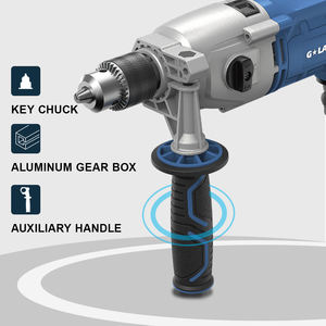 ギャラクシア新入荷 <span class=keywords><strong>13mm</strong></span>電動インパクトドリル 1200W入力出力 木材・コンクリート穴あけ機 - Product Image 4