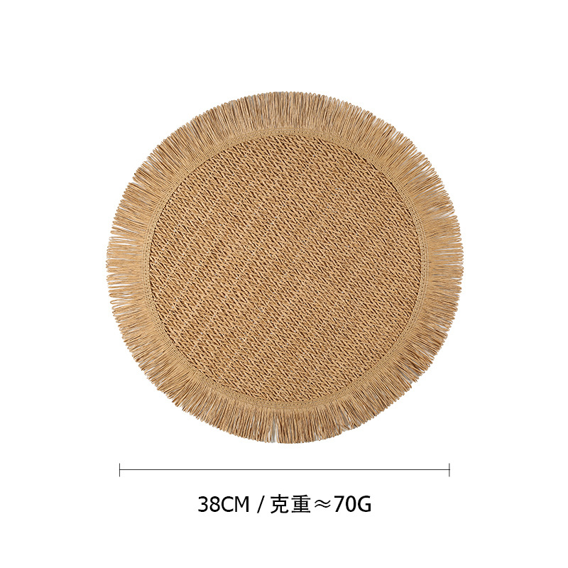 Bordure papier camel