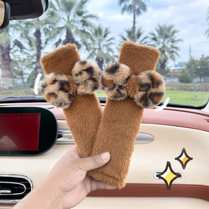Almohadillas de felpa para cinturón de seguridad de coche para niños, protección cómoda para el cuello, accesorios para automóvil, origen Yiwu - Product Image 4