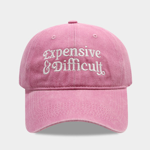 Casquettes de baseball sportives en coton dobby lavé, prix de gros personnalisé OEM, broderie à la main douce, casquettes unisexes pour les quatre saisons - Product Image 6